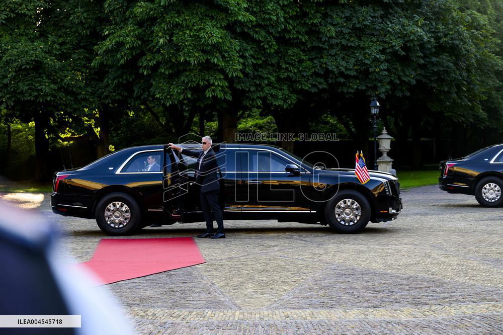NATO Summit - Arrival of Guests for Dinner at Huis ten Bosh Palace, Den Haag, The Netherlands