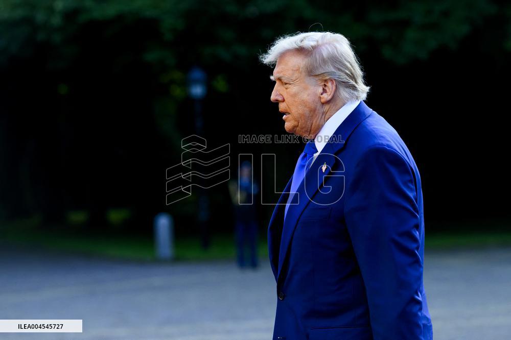 NATO Summit - Arrival of Guests for Dinner at Huis ten Bosh Palace, Den Haag, The Netherlands