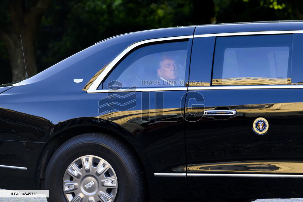 NATO Summit - Arrival of Guests for Dinner at Huis ten Bosh Palace, Den Haag, The Netherlands
