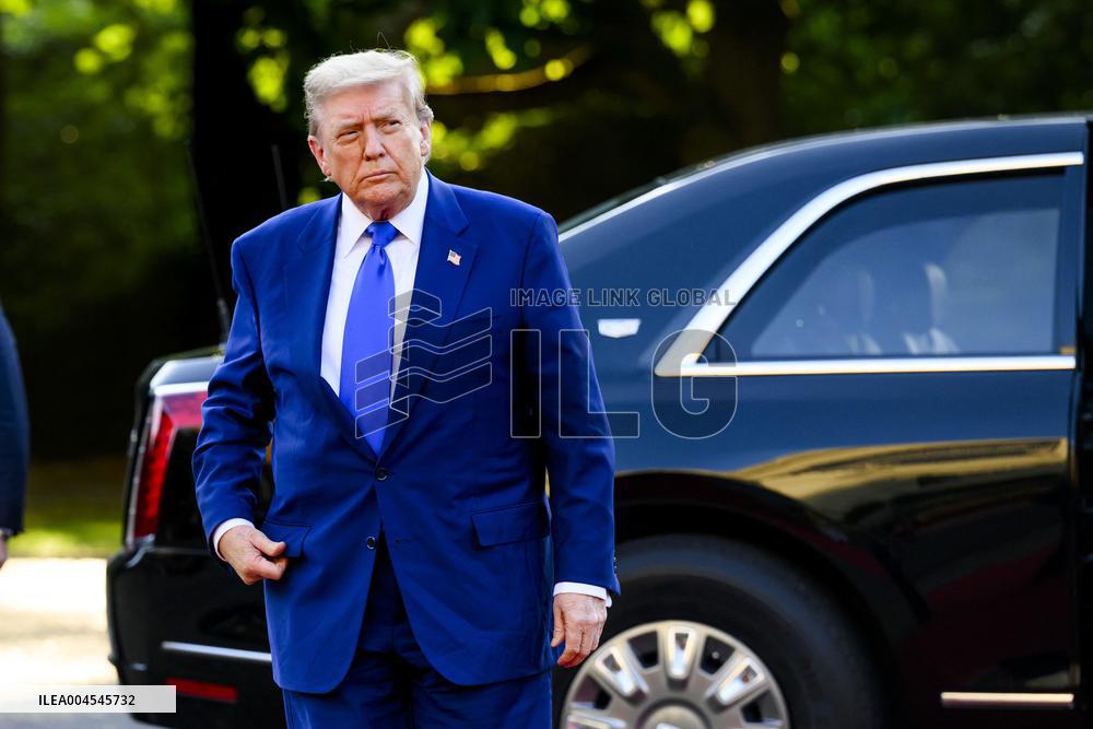 NATO Summit - Arrival of Guests for Dinner at Huis ten Bosh Palace, Den Haag, The Netherlands