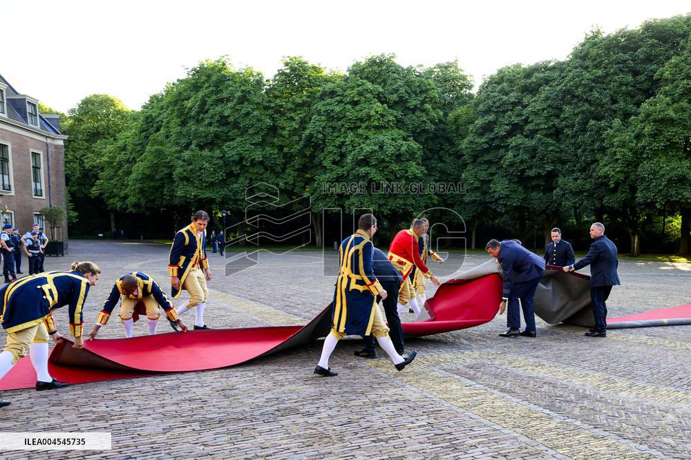 NATO Summit - Arrival of Guests for Dinner at Huis ten Bosh Palace, Den Haag, The Netherlands