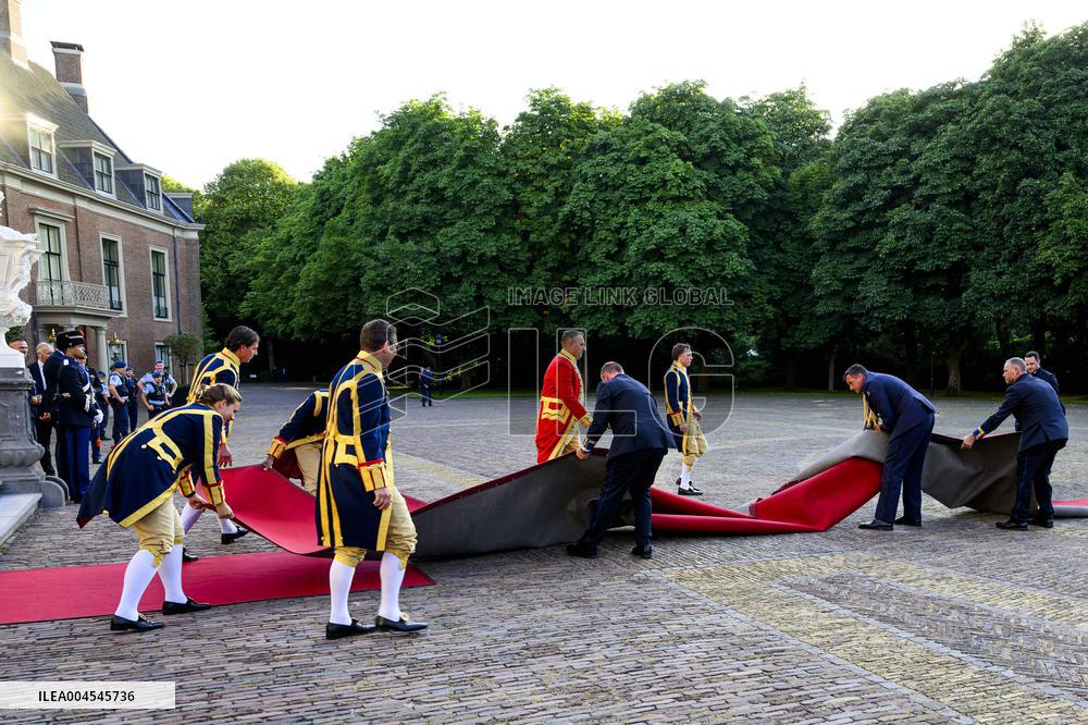 NATO Summit - Arrival of Guests for Dinner at Huis ten Bosh Palace, Den Haag, The Netherlands