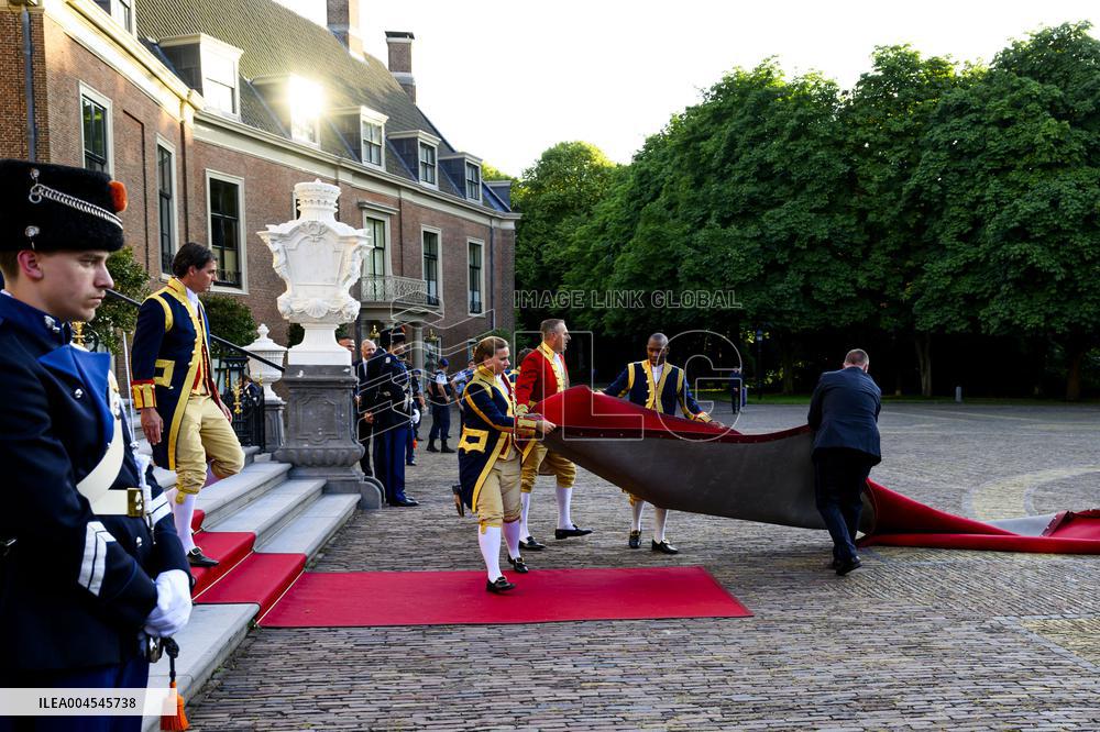 NATO Summit - Arrival of Guests for Dinner at Huis ten Bosh Palace, Den Haag, The Netherlands