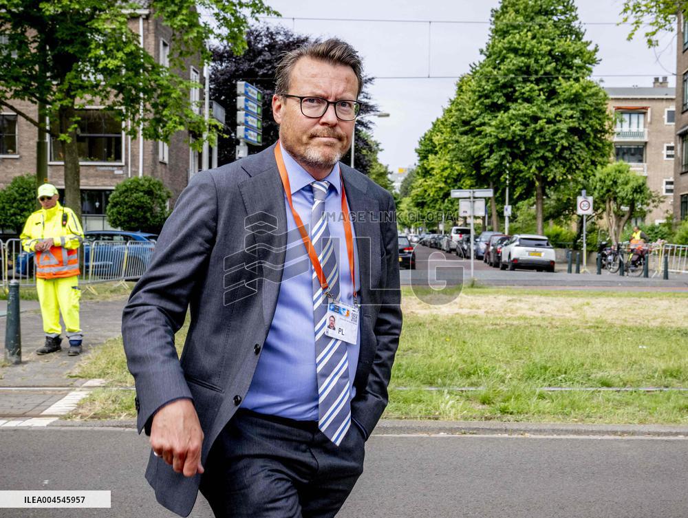Prince Constantine Arrives at The Navo Top World Forum - The Hague