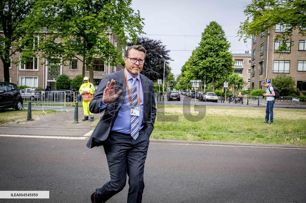 Prince Constantine Arrives at The Navo Top World Forum - The Hague