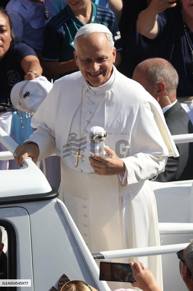 Pope Leo XIV Presides Over the Audience on Wednesday - Vatican