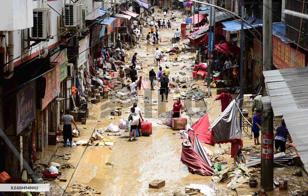 Post Disaster Rescue and Recovery in Congjiang