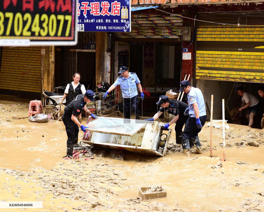 Post Disaster Rescue and Recovery in Congjiang