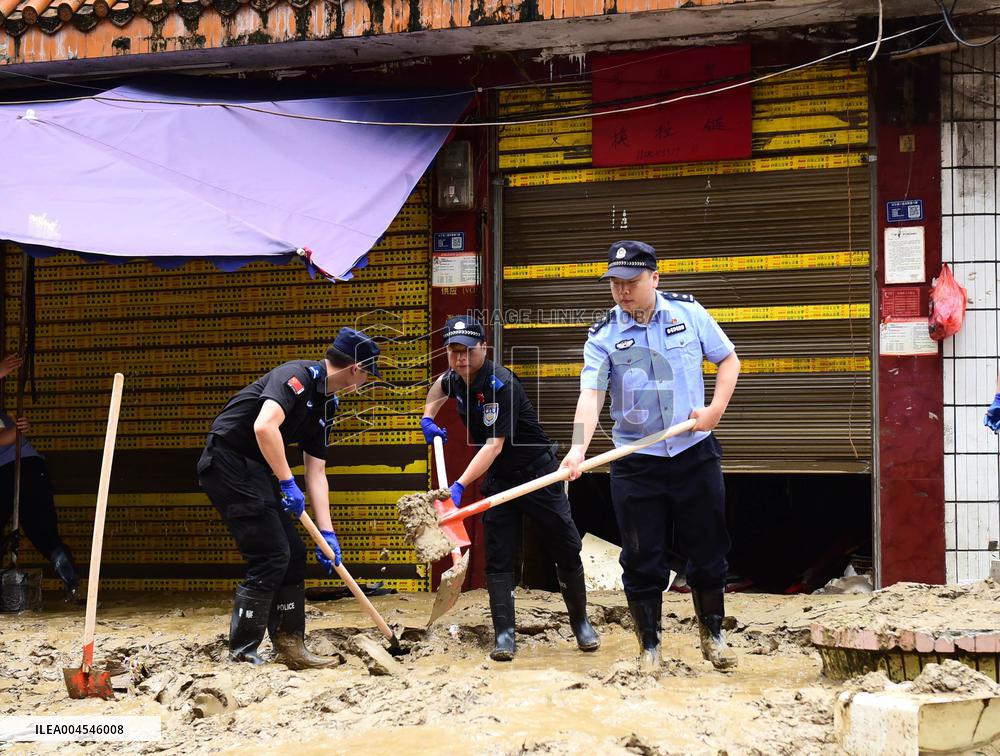 Post Disaster Rescue and Recovery in Congjiang