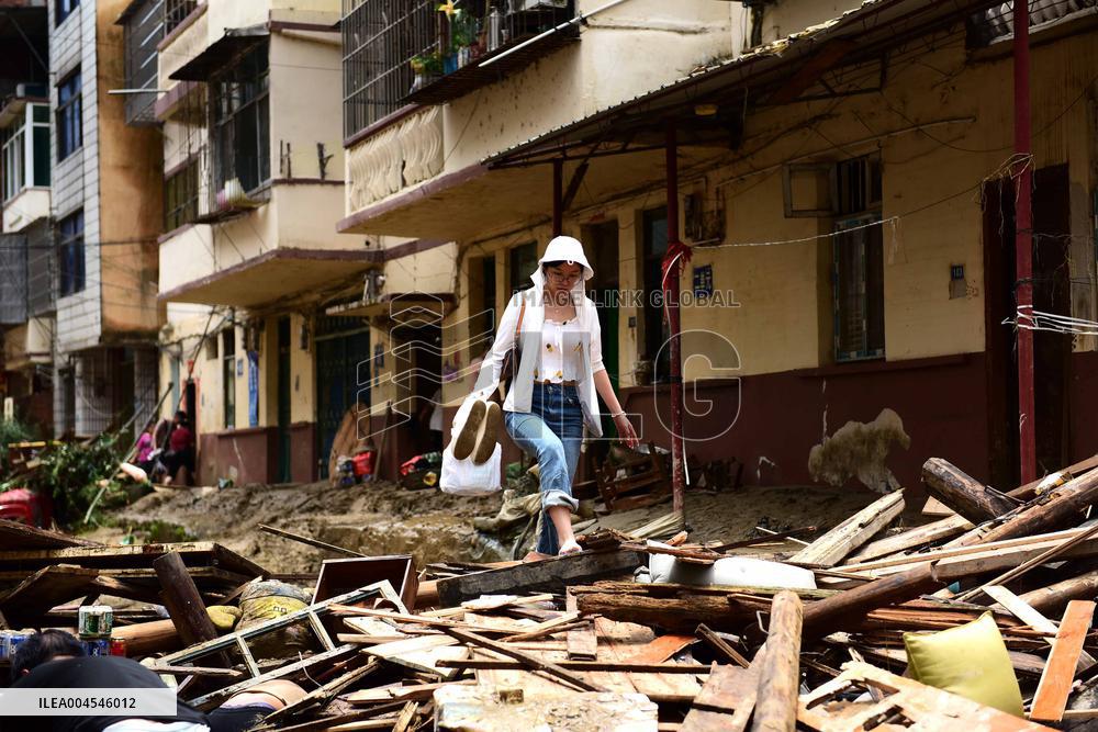 Post Disaster Rescue and Recovery in Congjiang