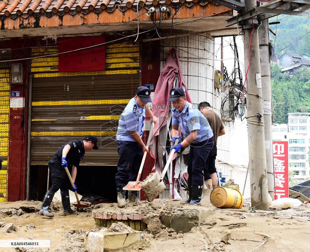 Post Disaster Rescue and Recovery in Congjiang