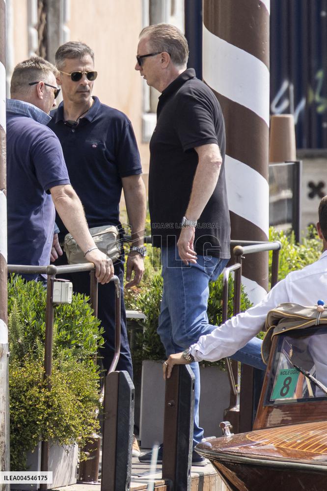 Ivanka Trump And Family Arrive At Their Hotel - Venice