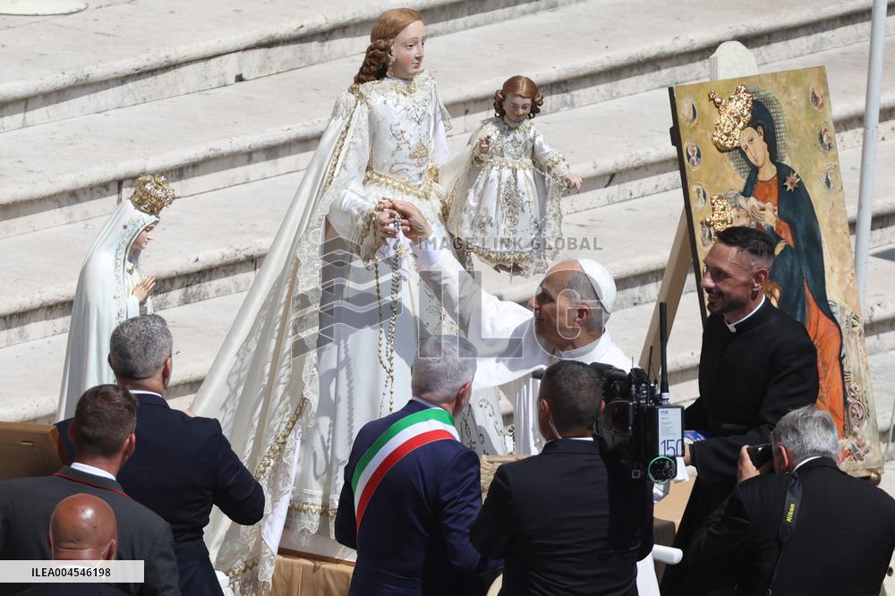 Pope Leo XIV Presides Over the Audience on Wednesday - Vatican