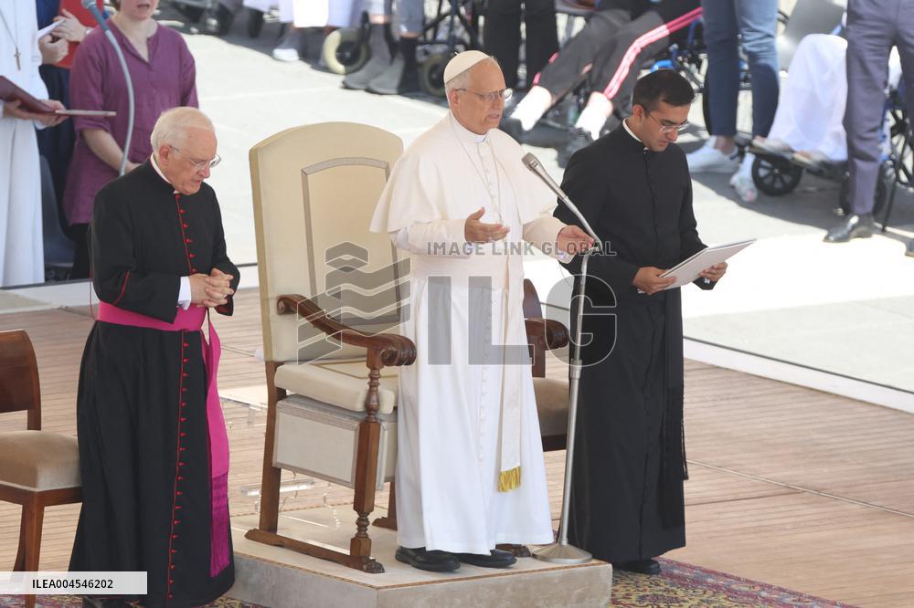 Pope Leo XIV Presides Over the Audience on Wednesday - Vatican