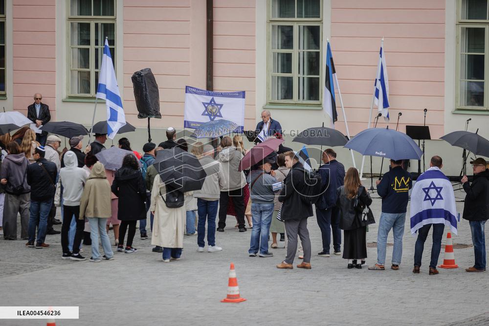Rally in support of Israel