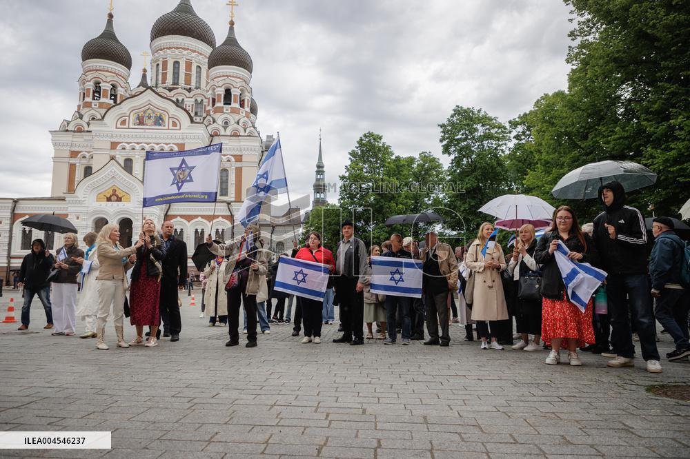 Rally in support of Israel