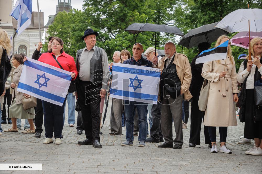 Rally in support of Israel