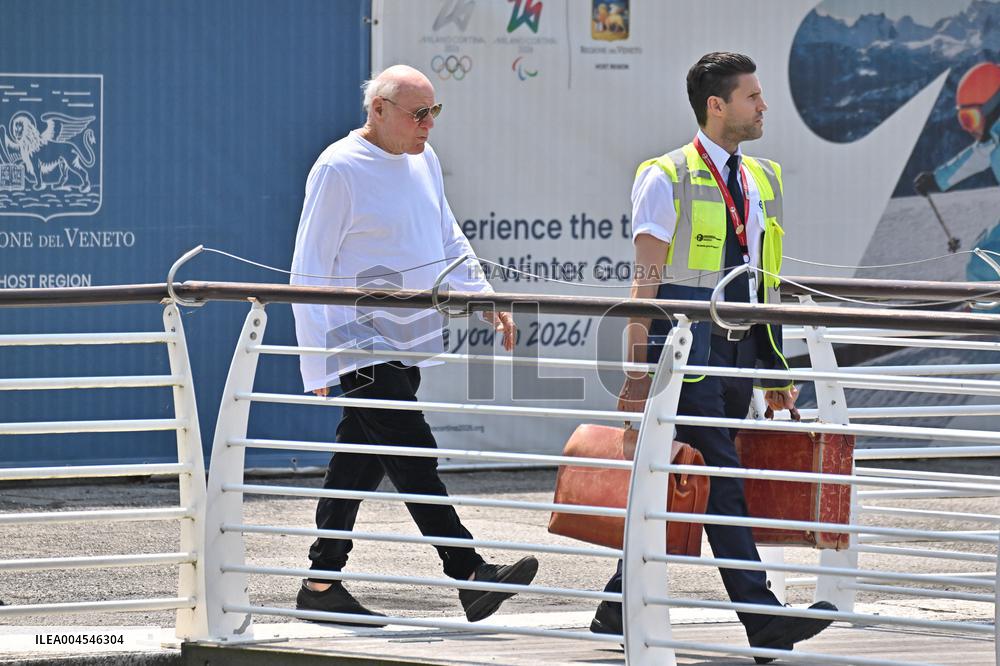 Barry Diller (Barry Charles Diller) President and Dean, IAC/InterActiveCorp Guest At Venice Airport