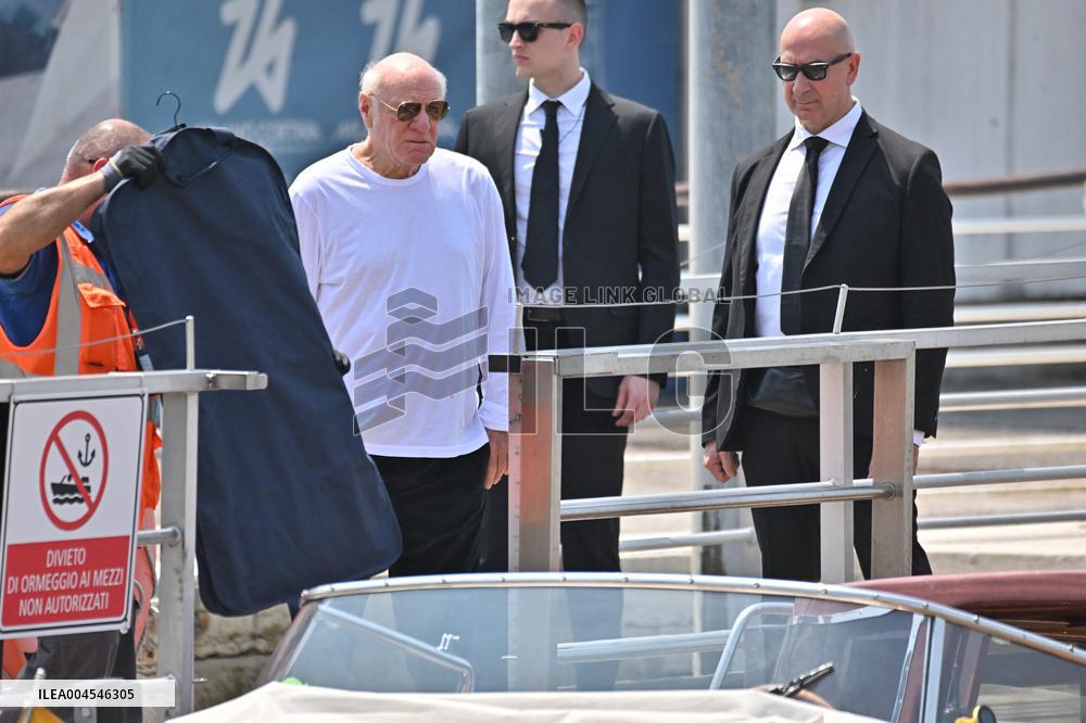 Barry Diller (Barry Charles Diller) President and Dean, IAC/InterActiveCorp Guest At Venice Airport