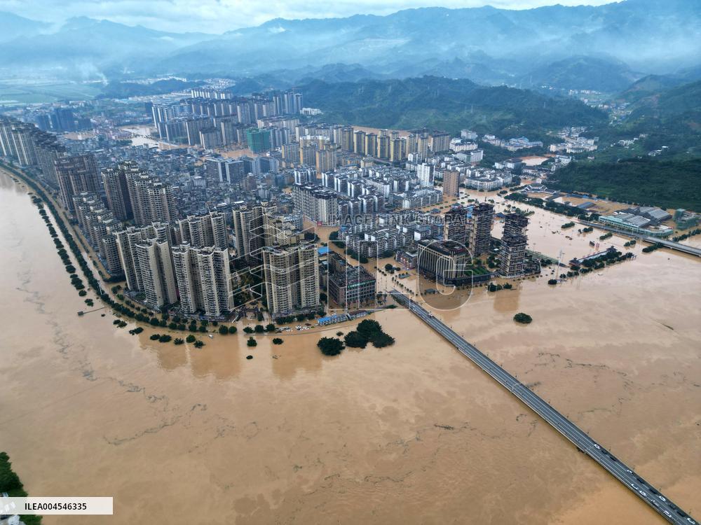 Flood Hit Rongjiang