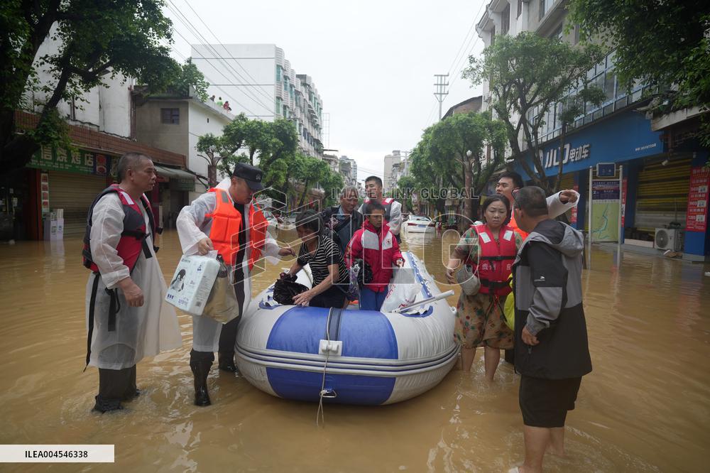 Flood Hit Rongjiang