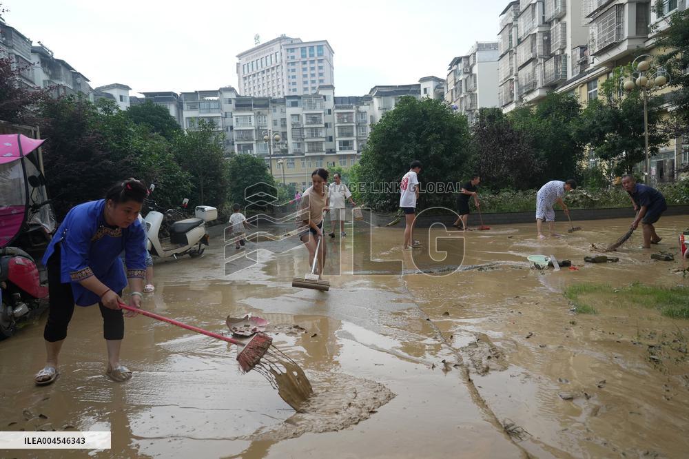 Flood Hit Rongjiang