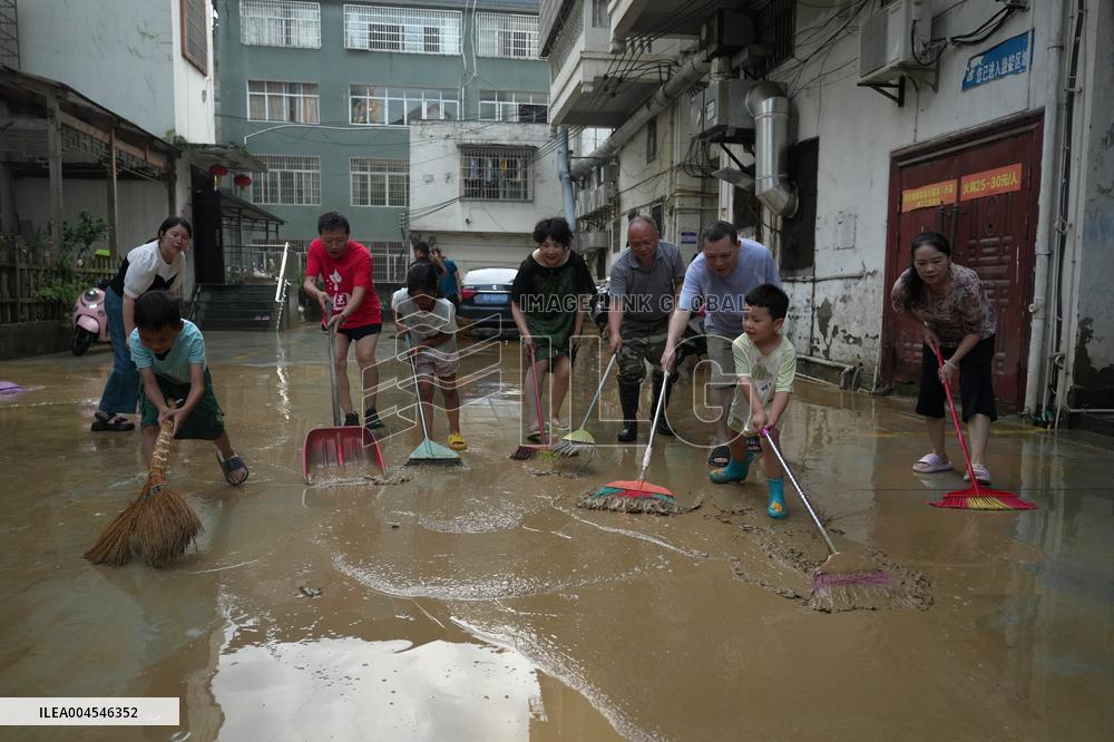 Flood Hit Rongjiang