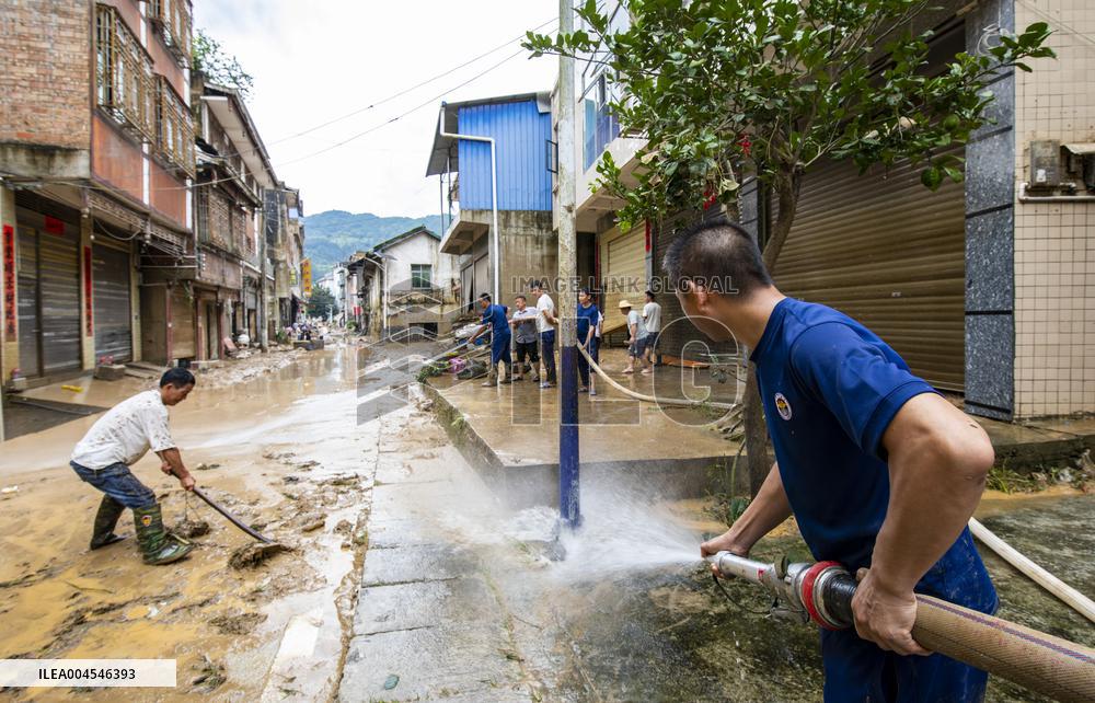 Flooding in South West China