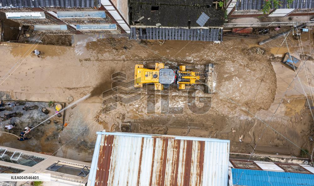 Flooding in South West China