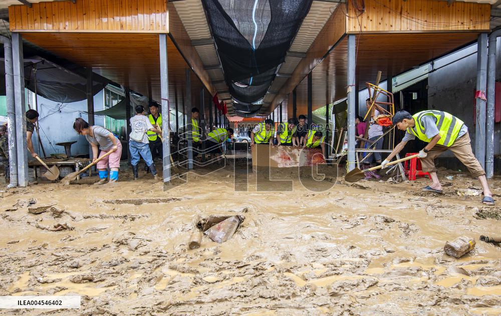 Flooding in South West China