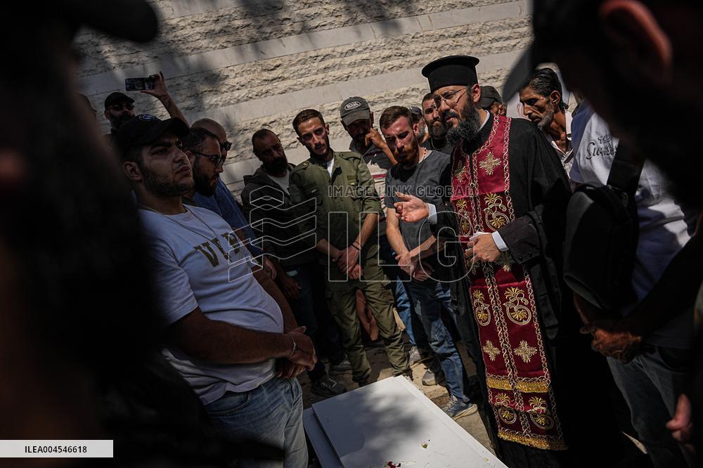 Mar Elias Church Victims Funeral - Damascus
