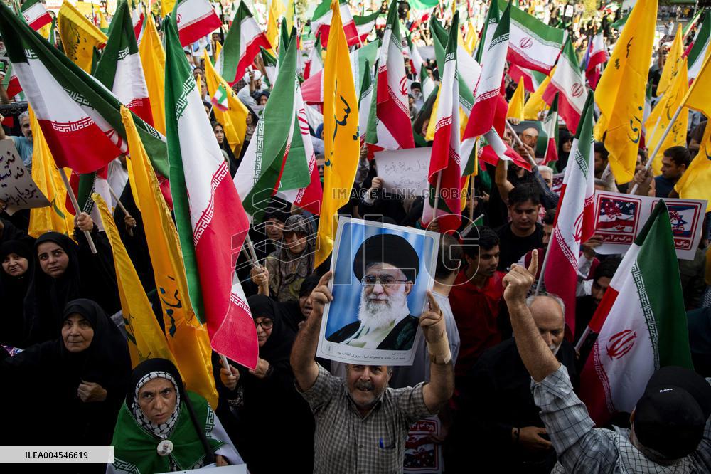 Iranians Celebrate Ceasefire - Tehran