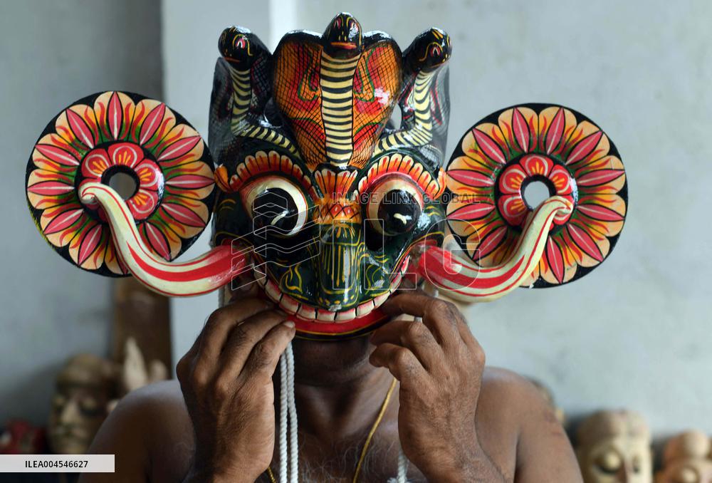 Traditional Sri Lankan Mask Making - Sri Lanka