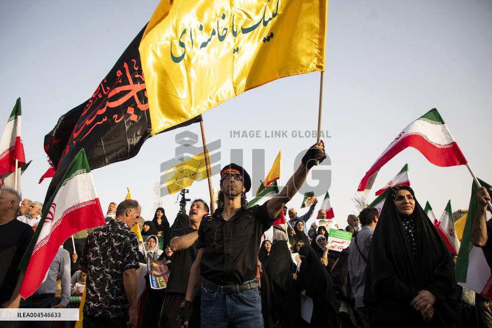 Iranians Celebrate Ceasefire - Tehran