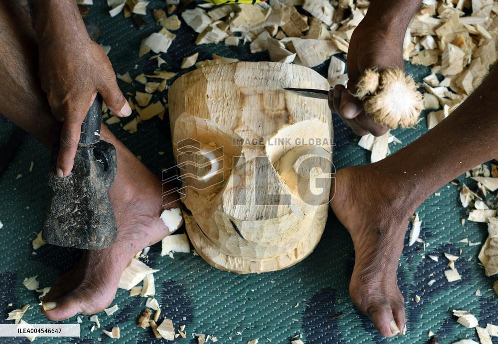 Traditional Sri Lankan Mask Making - Sri Lanka