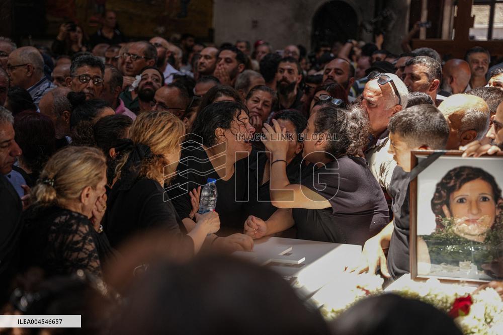 Mar Elias Church Victims Funeral - Damascus