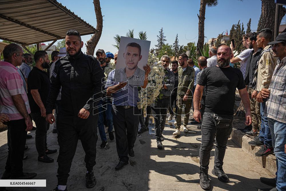 Mar Elias Church Victims Funeral - Damascus