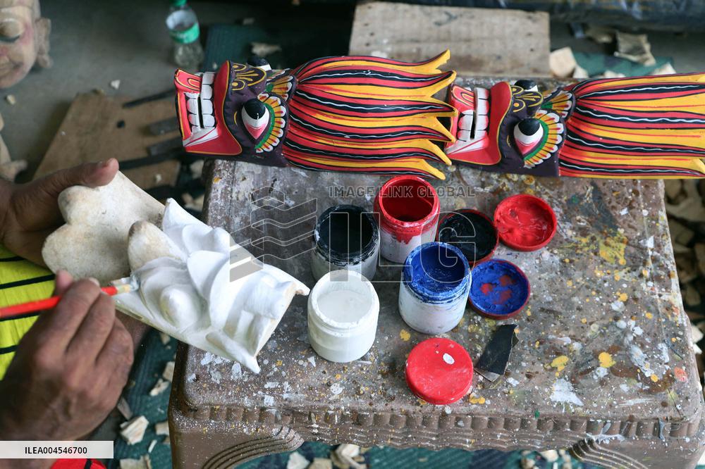 Traditional Sri Lankan Mask Making - Sri Lanka