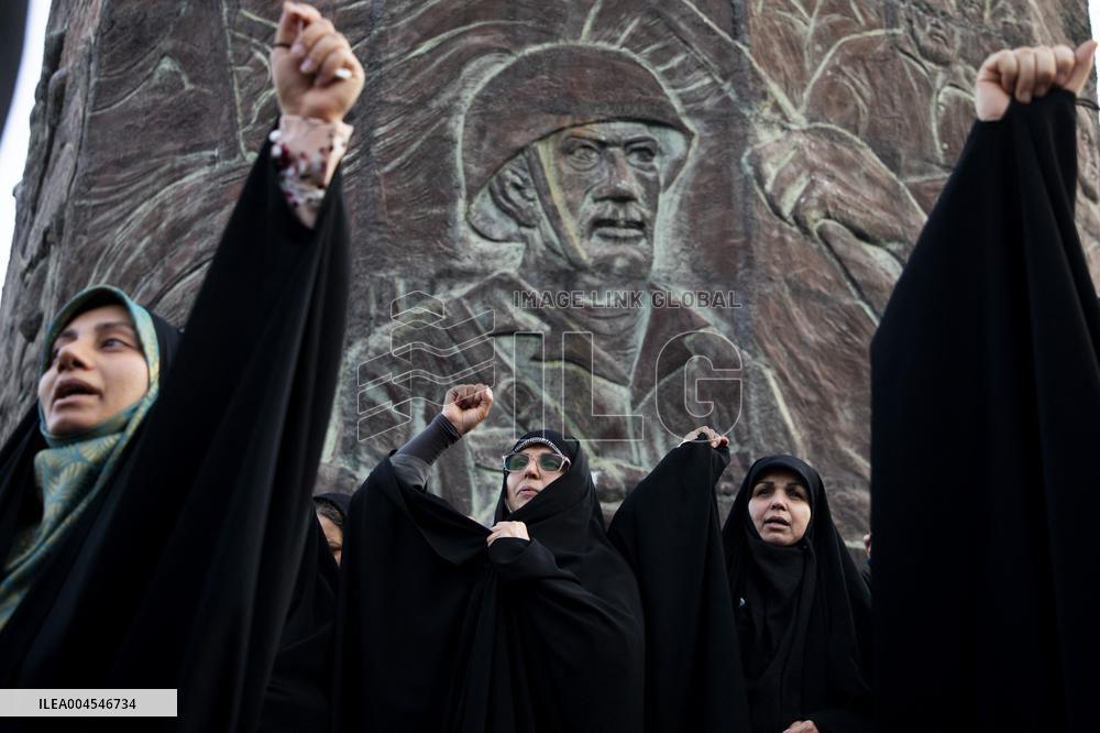 Iranians Celebrate Ceasefire - Tehran