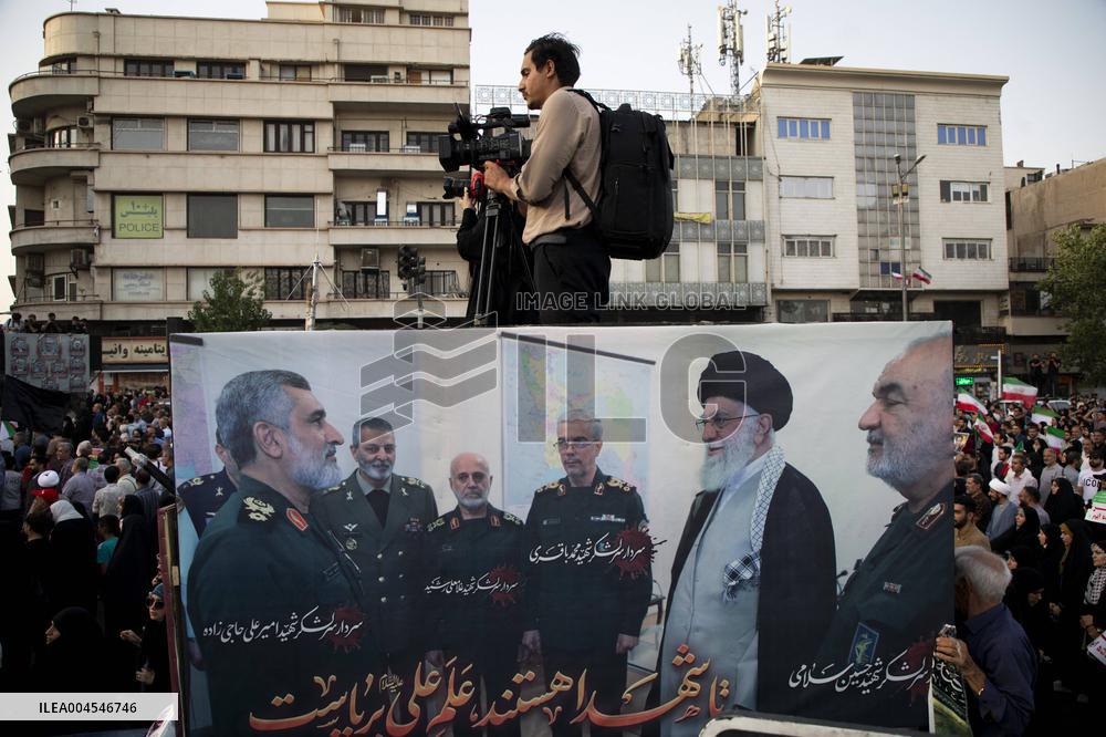 Iranians Celebrate Ceasefire - Tehran