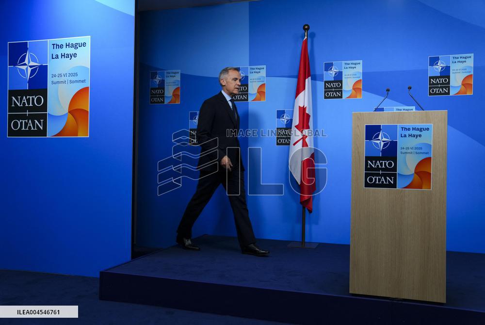 Press Conference After NATO Summit in The Hague - Netherlands