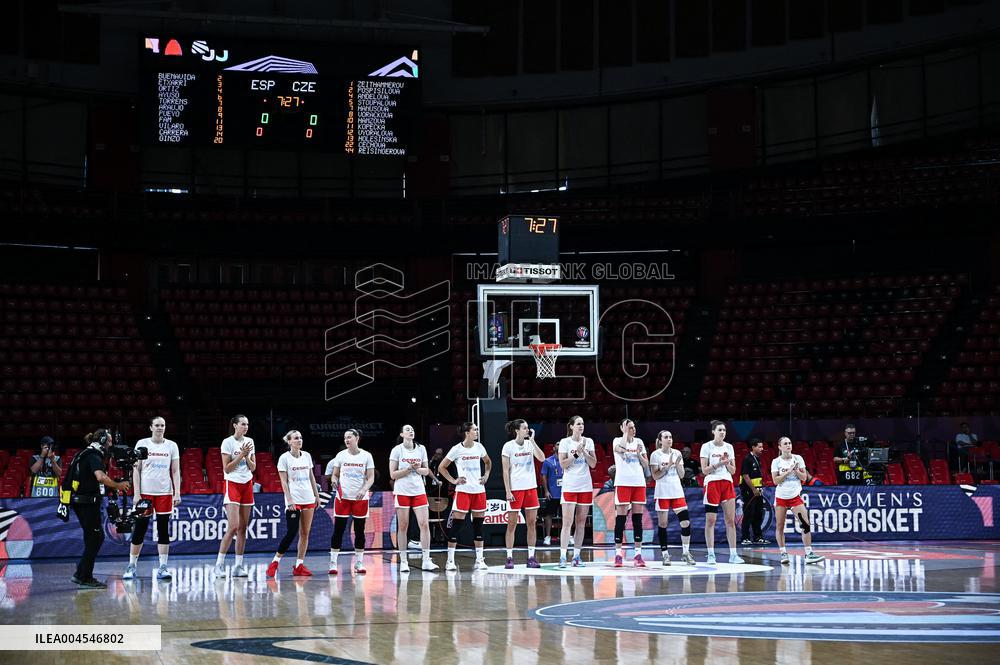 BASKET - Basket Internazionali - FIBA EuroBasket Women - Spain vs Czechia