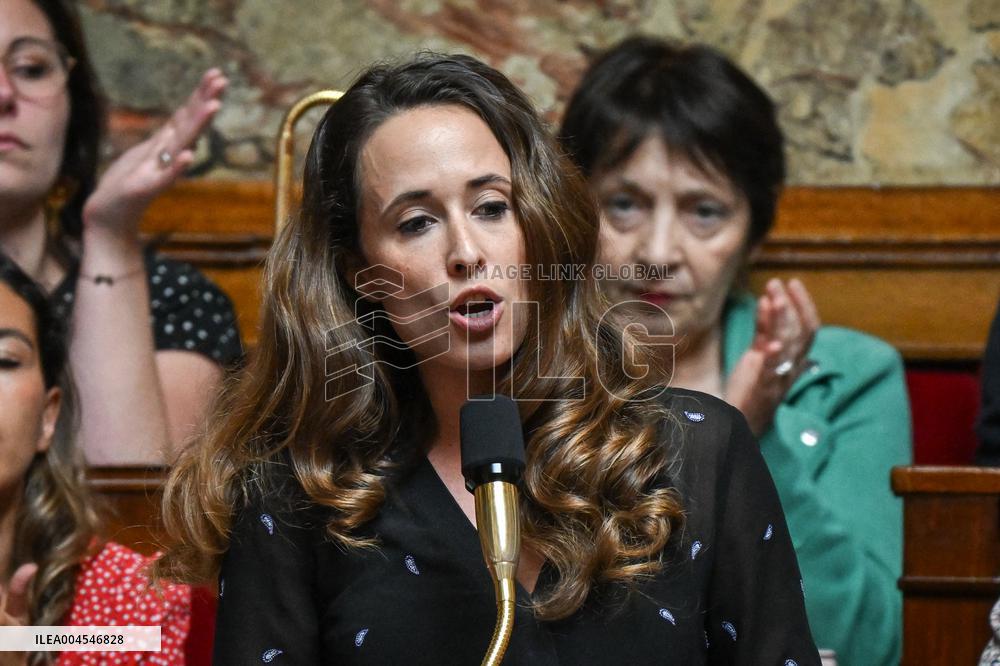 Questions to the government at the National Assembly in Paris FA