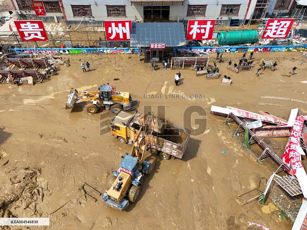Heavy Rain Leaves Southwest China Under Water