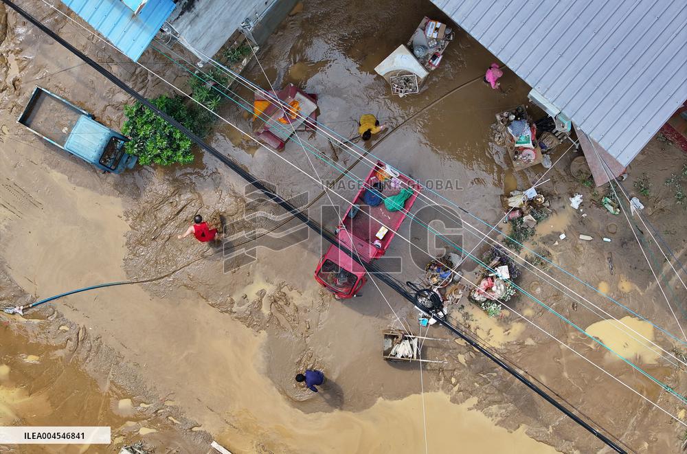 Heavy Rain Leaves Southwest China Under Water