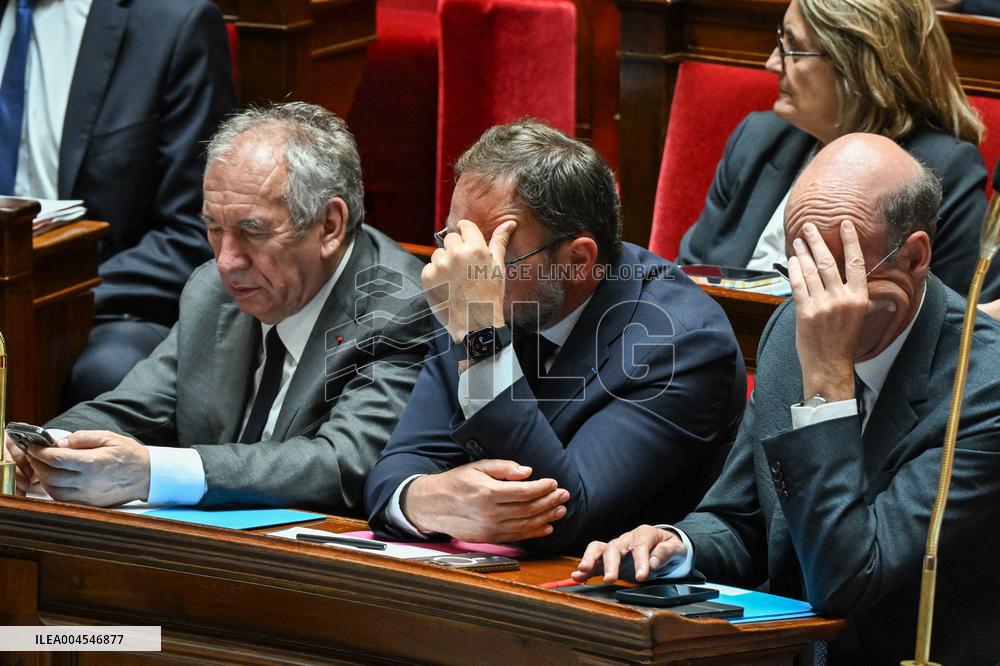 Questions to the government at the National Assembly in Paris FA