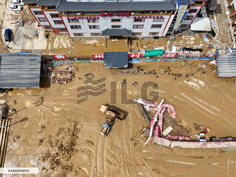 Heavy Rain Leaves Southwest China Under Water