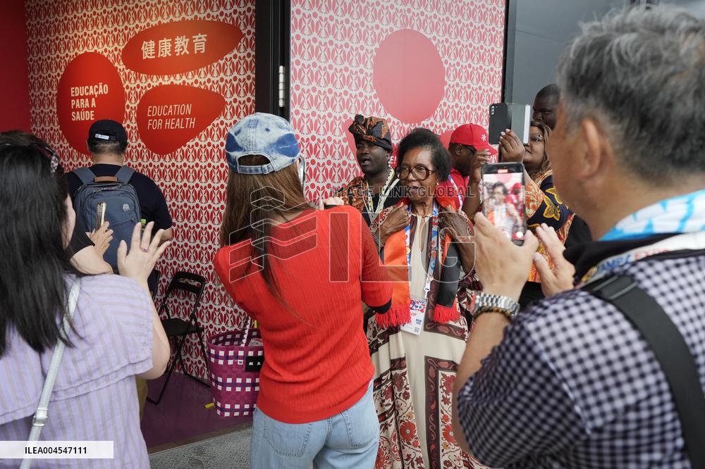 Angolan pavilion reopens at Osaka expo
