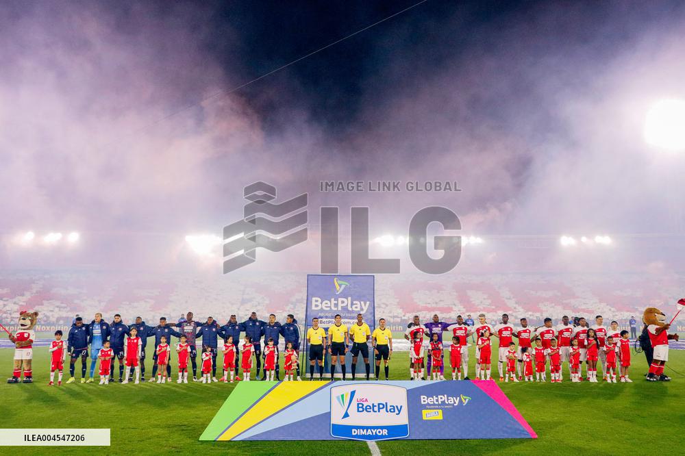 BetPlay Dimayor League Final - Independiente Santa Fe vs Deportivo Independiente Medellin - First Leg