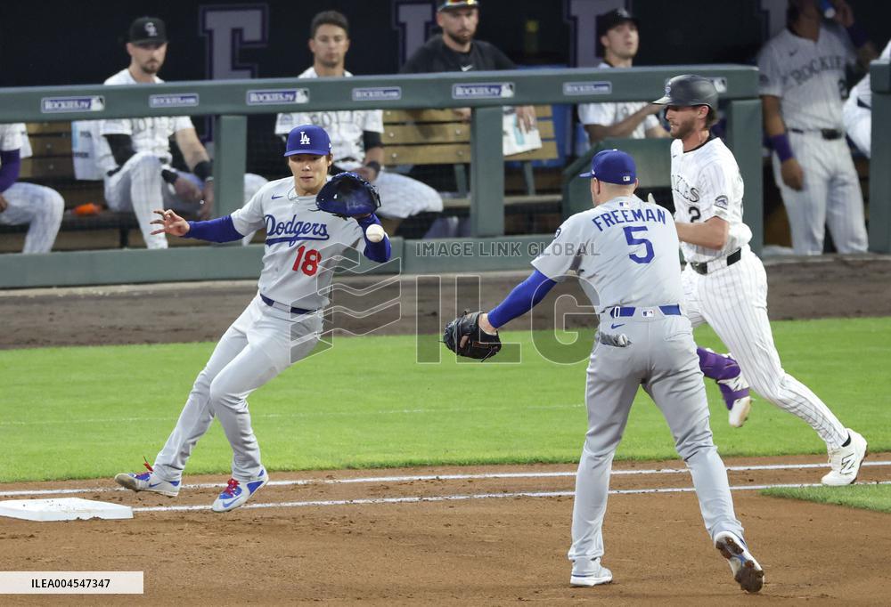 Baseball: Dodgers vs. Rockies